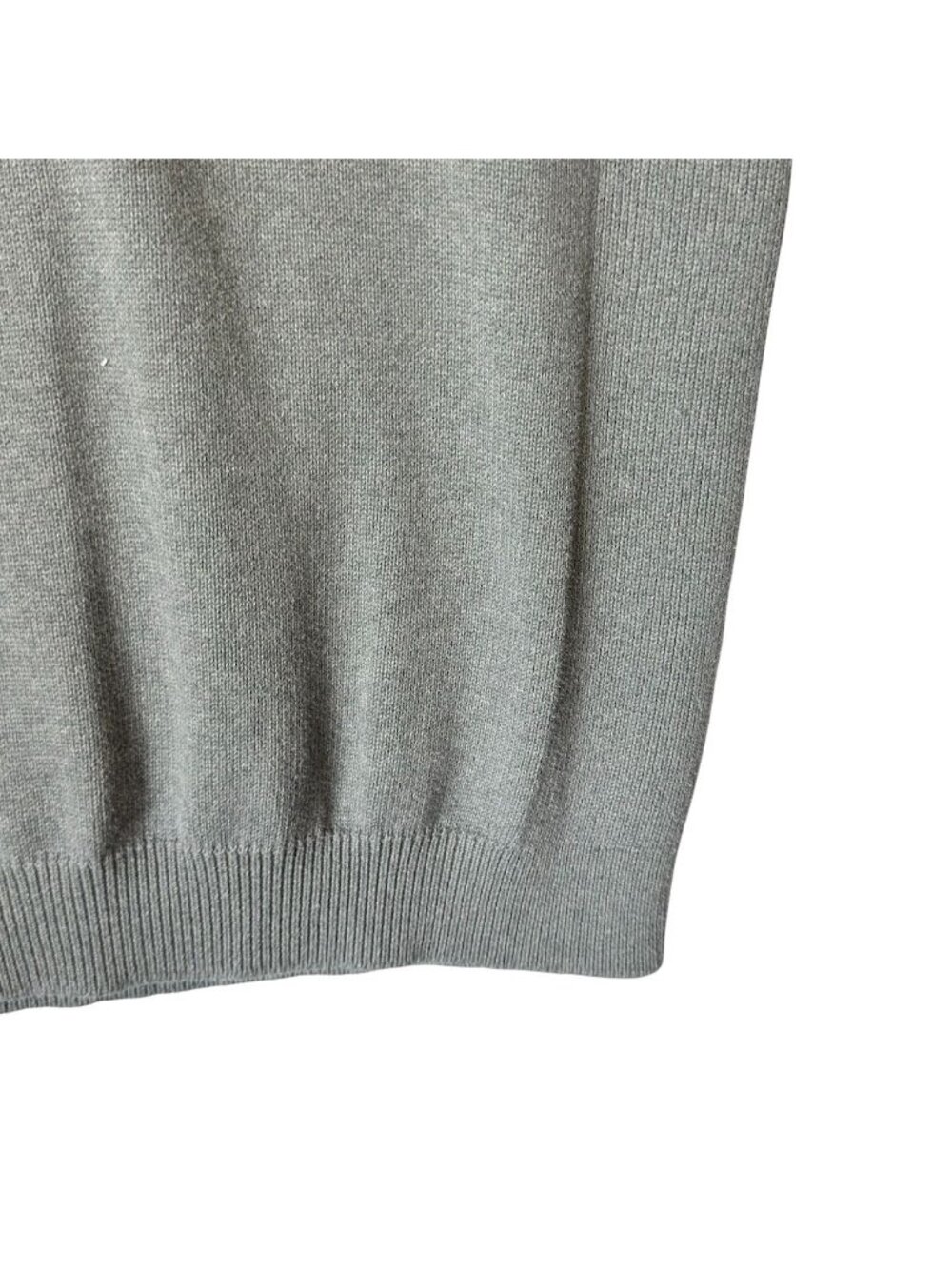Vintage Nautica Mens XXL Sweater Crew Neck Pullover Gray Logo Cotton Horizontal - Picture 11 of 16